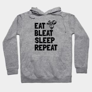 Eat Bleat Sleep Repeat Hoodie